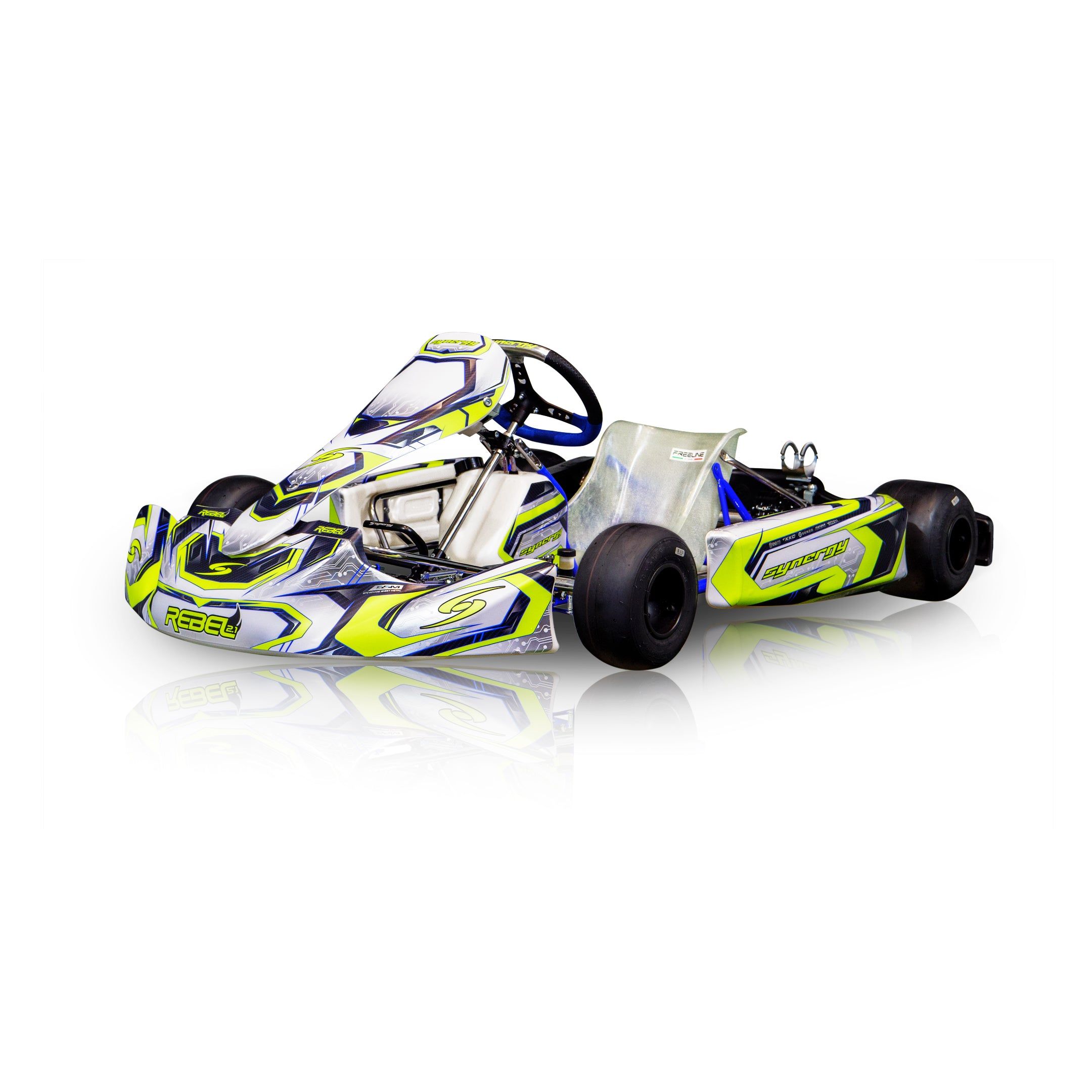 Synergy Rebel rolling chassis without engine, three-quarter front view